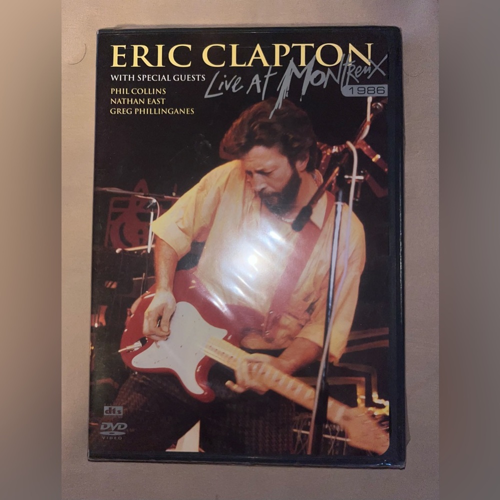 Eric Clapton Concert Film DVD Live At Montreux Jazz Festival VINTAGE 1986 NEW